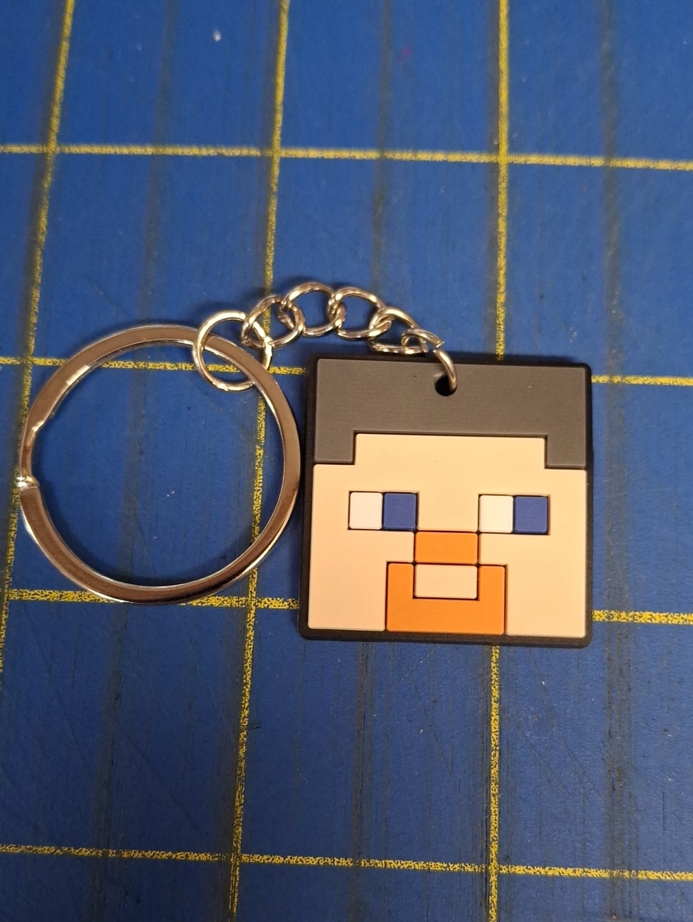 Minecraft Themed Purse Charm Keyring New